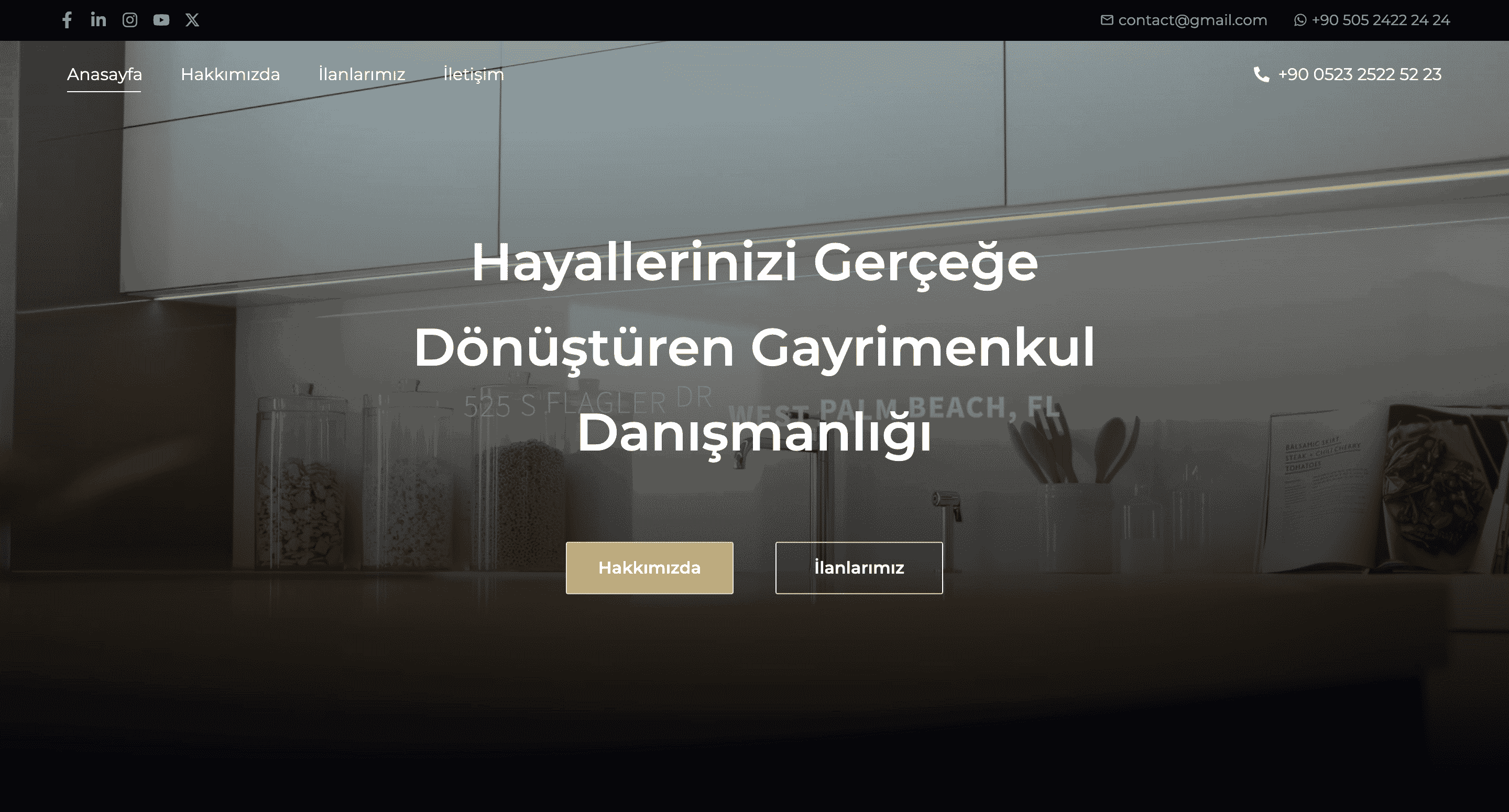Localife Gayrimenkul Websitesi