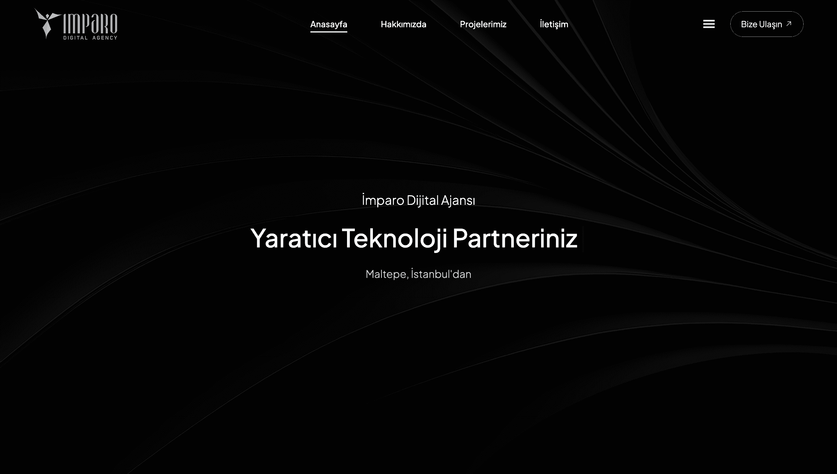 Imparo Digital Agency Websitesi